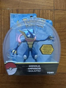 Modellino giocattolo Pokémon Tomy Greninja 2016 RARO articolato 5" nuovo con scatola - Foto 1 di 2