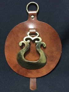 Vintage Never Used! Horse Parade Dress Harness Leather with Brass Decoration - Imagen 1 de 2