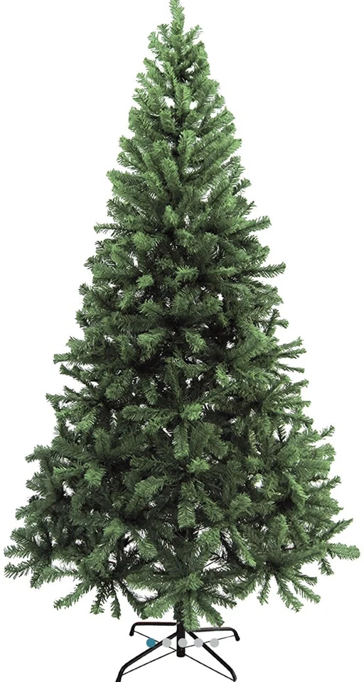 Perfect Holiday Christmas Tree 7 Feet PVC Classic Evergreen New with Defects - Image 1 of 4