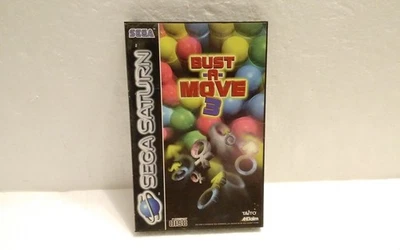 Bust A Move 3 Sega Saturn Game Boxed With Manual - Image 1 of 4