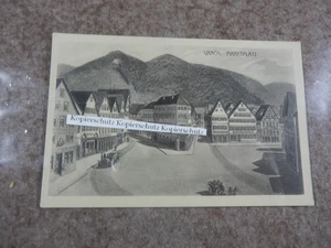 AK Gruss aus Bad Urach Marktplatz Pfäffle Ölgärtner - Picture 1 of 2