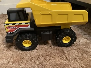 Vintage Tonka Truck 354 Yellow Construction Metal Dump Truck 16" - Picture 1 of 7