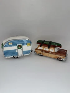 Dept 56 On The Road Again Car and Camper 1996 - Picture 1 of 22