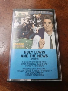 Sports By Huey Lewis And The News Cassette Tape - Picture 1 of 6