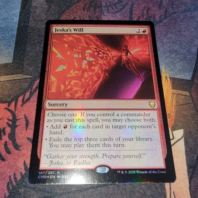 [1x] Jeska's Will - Foil LP/NM English Commander Legends MTG Magic - Image 1 of 3