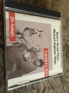 HENRY BRANT MICHAEL INGHAM CHARLES IVES 28 SONGS AM CAM CD - Picture 1 of 1