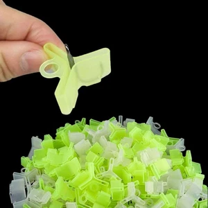 50-teiliges Set Angeln Drillinge Haken Abdeckung Schutz Hauben Angelköder 5 Größen 1#-5# - Bild 1 von 14