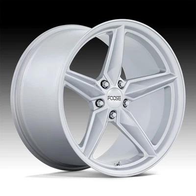 Foose F174 CF8 plata brillante 20x11 5x115 20 mm (F174201190+20) Foto 1 de 3