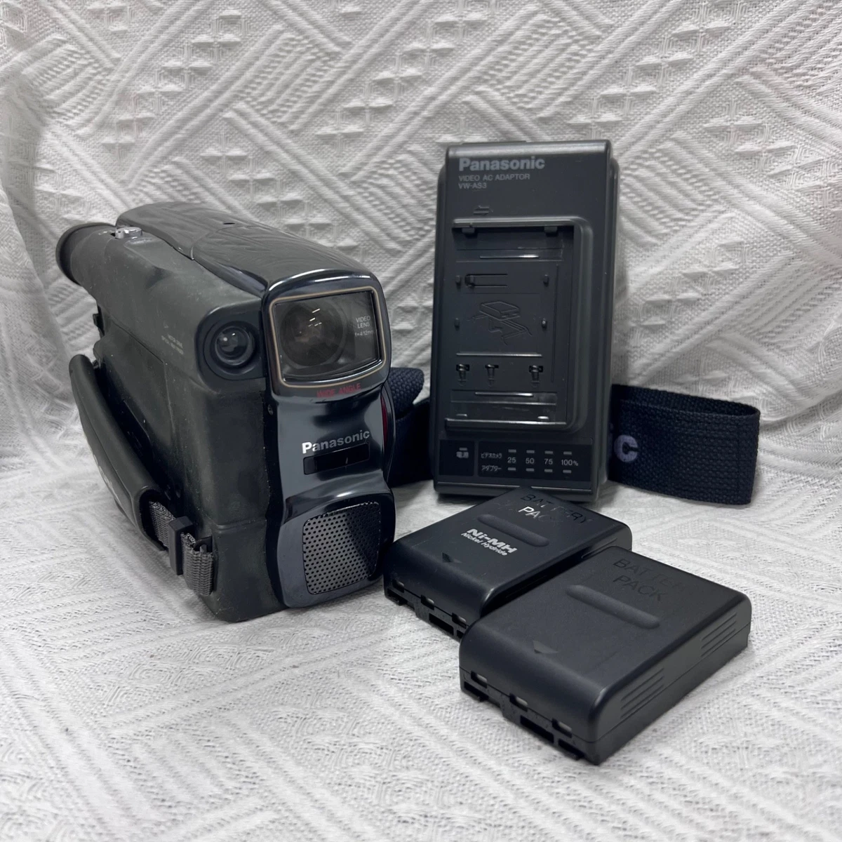 【1203M8】Panasonic VHS-C NV-A20 ビデオカメラ Panasonic NV VHS-C Camcorders for sale | eBay