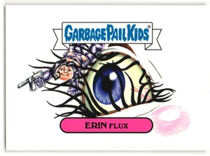 Erin Flux 2018 Garbage Pail Kids Aeon Flux Parody Exact Card Shown - Bild 1 von 2