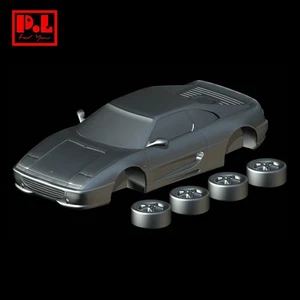 STL File - Ferrari F355 Berlinetta (1994) - 3D Print 1/87 64 43 32 24 18 Kyosho - Picture 1 of 7