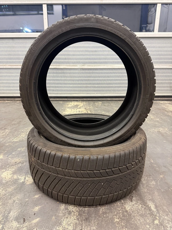 2x Continental ContiWinterContact TS 830P 255/35 R19 96V ★ BMW Stern - Bild 1 von 4