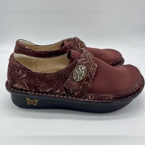 Alegria Dena Dream Fit Slipper Leder/Neopren schokofarben Gr. 37 - Bild 1 von 7