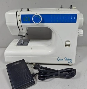 Nähmaschine Queen Deluxe 222 - ungetestet, ohne OVP - Bild 1 von 20