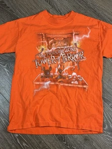 Disney x Twilight Zone Tower Of Terror Orange T-Shirt Jugend Größe M - Bild 1 von 6