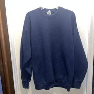 Sweatshirt Herren groß, dunkelblau (Fruit of the Loom) - Bild 1 von 5