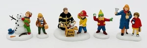 4 Department 56 Simple Traditions Holiday Charms People Kids Christmas Village - Bild 1 von 9