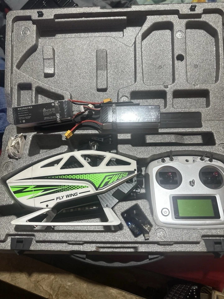 Fly Wing FW450L V3 6CH GPS 3D Flotante H1 Control de Vuelo RC RTF/BNF Helicóptero Foto 1 de 1
