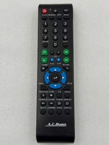 A.C. Ryan Remote Control for PLAYON!HD Network Multimedia Player Used - Picture 1 of 7