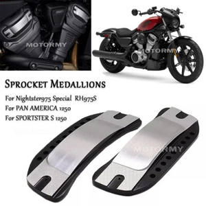 Side Cam Sprocket Medallions For Harley Nightster975 Special  RH975S 2022-2024 - Bild 1 von 8