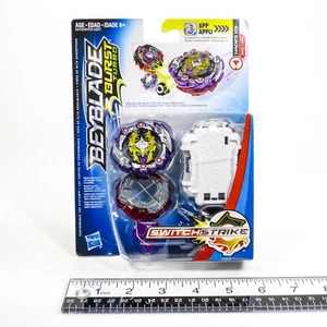 Beyblade Burst Turbo SWITCHSTRIKE HADES H3 DR56 TB02 2018 sigillato nuovo - Foto 1 di 9