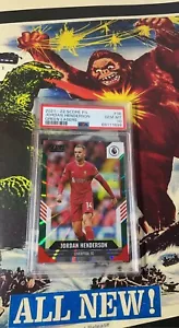 PSA 10 Gem Mint Jordan Henderson Liverpool FC 2020 Panini Score Green Lasers 3/5 - Picture 1 of 4
