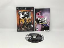 Guitar Hero III Legends of Rock - Sony Playstation 2 PS2 - Complete in box CIB 