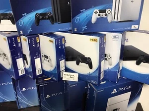 PS4 PlayStation 4 Sony Original Slim Pro 500GB 1TB CUH-1000~7200 console Used - Picture 1 of 15