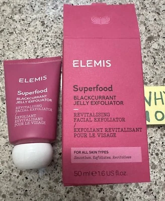 ELEMIS Superfood Black Currant Jelly Exfoliator  1.6oz/50mL FULL SZ SEAL BOX $39 - Image 1 of 4