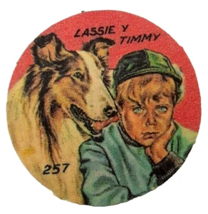 Lassie with Timmy TV Series Disc 1968 Super Rare Argentina #257  - Bild 1 von 4