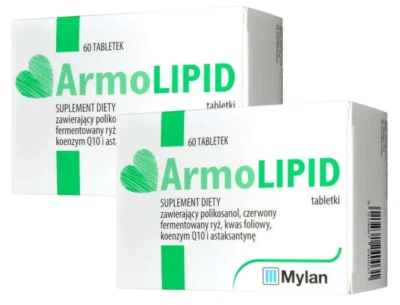 MYLAN ARMOLIPID Cholesterol Herz Saubere Cholesterinspiegel 60 Tabletten x2 DHL