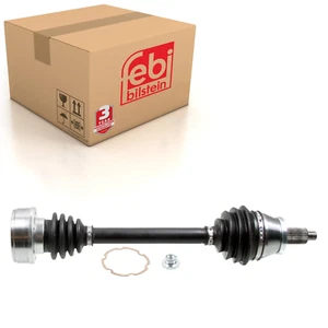 Front Left Drive Shaft Fits VW Polo Mk4 Skoda Fabia 6Q0 407 271 AT Febi 181728 - Picture 1 of 4