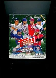 2018 TOPPS BASEBALL COMPLETE SET SEALED OHTANI RC CHROME RELIC IMAGE VARIATION - Picture 1 of 1