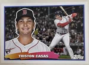 2023 Topps Update Oversized Box Topper #BIG-25 Triston Casas RC Rookie - Bild 1 von 2
