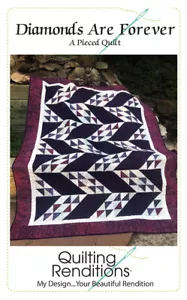 Diamonds Are Forever by Quilting Renditions (4 Size Options) - Picture 1 of 2