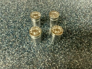 4 ~ Chrome Aluminum Bullet Car Truck Air Tire Valve Wheel Stem Caps - Picture 1 of 4