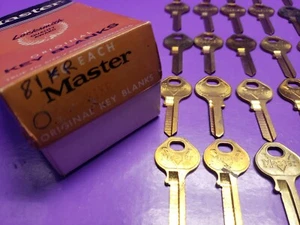 49 Master Lock 81KR Key Blanks lot of 49 - Picture 1 of 7