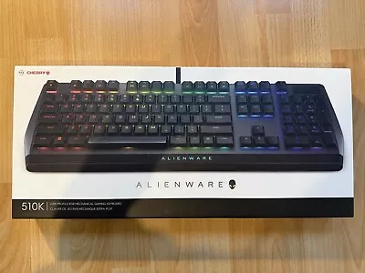 Alienware Advanced Gaming Keyboard AW568 QWERTZ mechanische Tastatur RGB Makros - Bild 1 von 4
