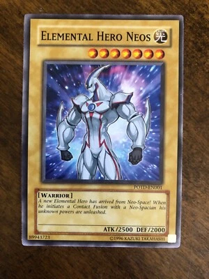 Yu-Gi-Oh! TCG Elemental Hero Neos Power of the Duelist POTD-EN001 Unlimited - Image 1 of 2