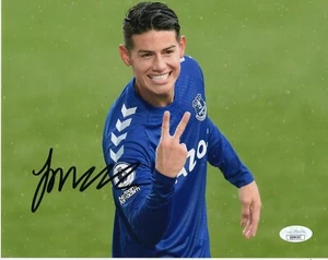 Everton James Rodriguez Autographed Signed 8x10 Photo JSA COA #1 - Picture 1 of 2