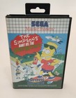 THE SIMPSONS BART VS Space mutants MASTER System Sega COMPLETO PAL