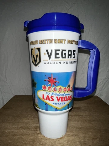 NHL Hockey Las Vegas Golden Knights 32oz. Travel Mug. $20..obo Cover