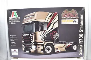 Modellauto Lkw Truck Montagesatz Maßstab 1:24 Scania R730 Italeri modellbau - Bild 1 von 5