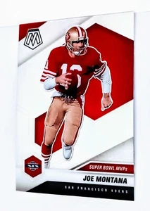 2021 Panini Mosaic Football San Francisco 49'ers Joe Montana Card 292  - Bild 1 von 2