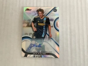 2022 Topps Finest MLS Soccer JACK MCGLYNN RC ROOKIE Refractor Auto Autograph - Picture 1 of 1