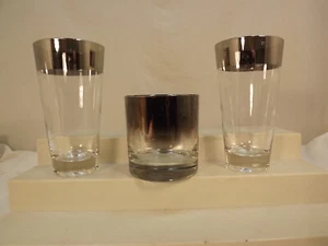 MCM DOROTHY THORPE STILVOLLES SET 3/2 SILBERBAND GLÄSER, 1 SILBER VERBLASSEN LEICHTE VERWENDUNG - Bild 1 von 10