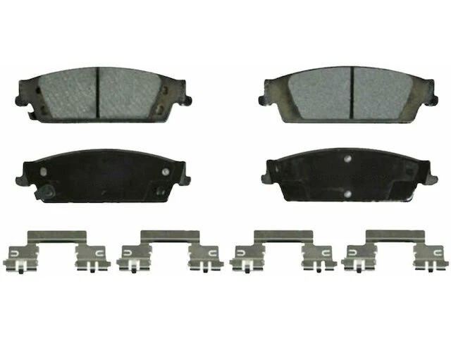 Rear Brake Pad Set For 2015-2020 Cadillac Escalade ESV 2017 2016 2018 NV543YY - Image 1 of 1