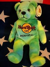 HRC Hard Rock Cafe Montreal Monty Bear Beara Bär Teddy Made by Herrington