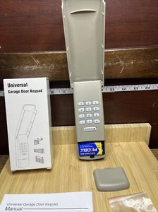 Universal Garage Door Opener Keypad Remote Wireless Keyless Keypad Compatible wi - Picture 1 of 5