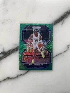 Kira Lewis Jr /5! 2021-22 NBA Panini Prizm Green Shimmer - Picture 1 of 2